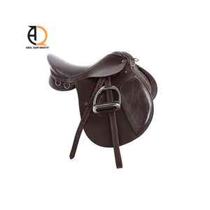 Selle de dressage pour cheval, de haute qualité, en cuir et respirante - Product Image 3
