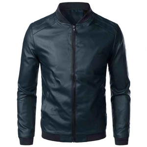 Nouvelle Arrivée Veste en Cuir Véritable Unisexe pour Homme, Design Color Block, Logo Frontal Personnalisé, Haute Qualité, Hiver, Vente en Gros - Product Image 6