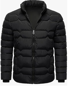 เสื้อแจ็คเก็ตพัฟเฟอร์ฤดูหนาวแบบ unisex ของ SBEA IMPEX มีฮู้ด คอสูง น้ำหนักเบา อุ่นสบาย ระบายอากาศได้ดี เป็นมิตรกับสิ่งแวดล้อม สไตล์ลำลองแนวสตรีทแวร์ - Product Image 4