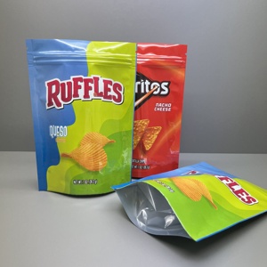 Bolsa de Embalaje Personalizada al por Mayor con Cierre de Cremallera, Ventana Transparente y Papel de Aluminio, Reutilizable, para Snacks y Alimentos Secos - Product Image 2