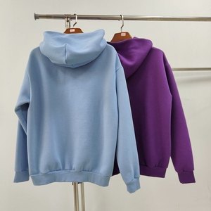 Sudadera con capucha unisex de algodón de alta calidad de 440 g, estilo vintage, de punto, con cremallera completa, forro polar grueso y corte holgado para otoño. - Product Image 6