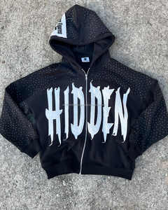 Personnalisé Heavyweight Zipper Up Sun Faded Fabricants Acid Wash Hoodie Patch Applique Brodé Recadrée Boxy Distressed Hoodies - Product Image 4