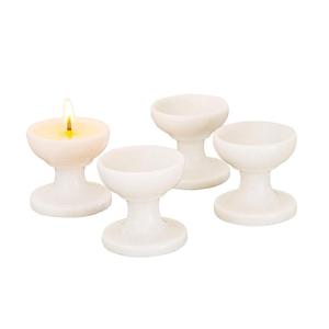 Unique Candle <b>Jar</b> Stand Holder with <b>Marble</b> Base Elegant Metal Candle Holder for Home Decor Weddings Tabletop Lighting - Product Image 2