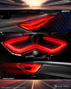 ไฟท้ายรถยนต์แบบเรียงลำดับ AJ LIGHT DESIGN รุ่น AJMB-TL สำหรับ SYM MMBCU 160 LED ใหม่ 12 ดวง ผลิตในไต้หวัน สำหรับดัดแปลง/อัพเกรด - Product Image 4