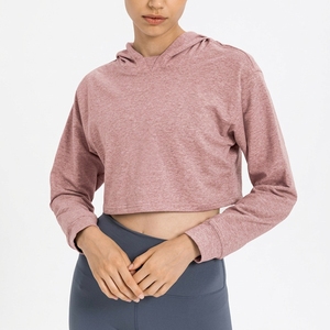 เสื้อสเวตเตอร์มีฮู้ดสีเทาสำหรับผู้หญิง แขนยาว ถักทอสีทึบ ระบายอากาศได้ดี เหมาะสำหรับใส่ในฤดูใบไม้ร่วง - Product Image 5