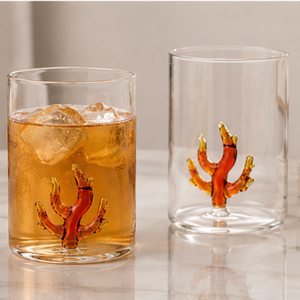 Handmade Borosilicate 330ml Clear Drinking <b>Tumblers</b> Lead-Free <b>Whisky</b> Water Juice Glasses Reusable Bulk - Product Image 1