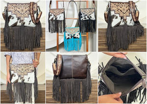 Nuevo Bolso de Hombro de Diseño para Mujer, de Lujo, Grande y Moderno, de Alta Calidad, en Cuero Repujado a Mano - Product Image 3