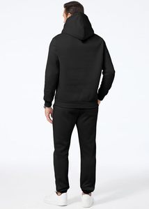 Ensemble de survêtement en polaire pour homme, veste de jogging pour l'entraînement sportif, chaud pour l'hiver - Product Image 3