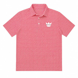 Chemise de golf pour homme en 88% polyester et 12% élasthanne Creora PowerFit, impression de logo personnalisée, évacuation de l'humidité, coupe athlétique, extensible dans 4 directions - Product Image 6