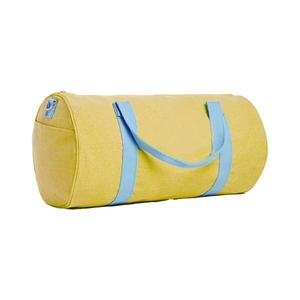 Green Sport <b>Duffel</b> <b>Bag</b> With Pink Handles Zipper Closure Portable Exercise Fitness Travel <b>Bag</b> - Product Image 4