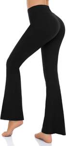Pantalones de Campana para Mujer al por Mayor, Personalizados, Cintura Elástica, Ligeros, Ropa Casual de Invierno con Patrón Sólido, Venta en Línea - Product Image 3