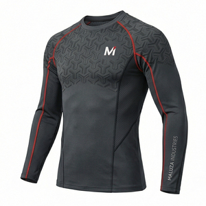 Breathable Stretch Long Sleeve Gym Athletic <b>Compression</b> <b>Shirt</b> 2026 Rashguard <b>Compression</b> <b>Shirt</b> Rashguard <b>Compression</b> <b>Shirt</b> - Product Image 4