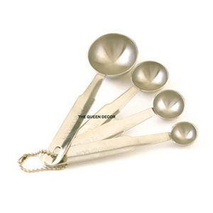 Cucharas Medidoras Metálicas Elegantes para Bodas y Otras Ocasiones, Exhibición de Alimentos en Mesa - Product Image 6