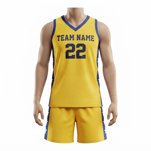 Maillot de basket-ball personnalisé de haute qualité, respirant et anti-humidité, uniforme d'équipe de basket-ball pour les clubs, les écoles et les ligues - Product Image 2