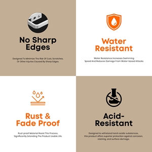 Ensemble de porte-serviettes en métal moderne pour table à manger, porte-serviettes décoratifs en or, argent et noir pour mariages et fêtes - Product Image 5