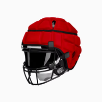Nouvel Arrivage Housse de Casque de Moto Portable Légère en ABS/EVA Antidérapante Respirante Résistante aux Chocs, Casquette de Scrum de Football Souple