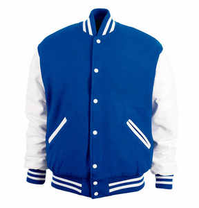 Vestes universitaires en coton personnalisées à prix de gros, plusieurs couleurs, pour étudiants - Product Image 1