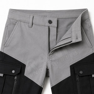 New Design Washed Fashion Men Cargo <b>Pants</b> High Quality Custom Logo Men's <b>Pants</b> Casual Style 2026 Spring <b>Summer</b> Men Cargo <b>Pants</b> - Product Image 4