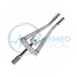 เครื่องมือถ่างผ่าตัดคุณภาพสูง ALM Retractor ขนาด 5 มม. ปลายแหลมลึก ทำจากเหล็กกล้าไร้สนิม สำหรับการผ่าตัดทั่วไป แบบยึดติดด้วยตัวเอง ได้รับการรับรองมาตรฐาน CE - Product Image 6