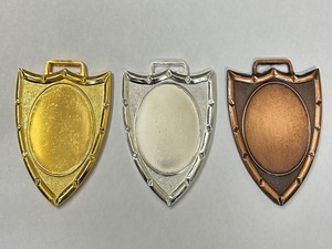 Medallas de Metal en Blanco con Forma de Estrella Radiante, Chapadas en Oro, Plata y Bronce, para Ceremonias de Premiación, Grabado de Logotipo Personalizado, Eventos Deportivos - Product Image 5
