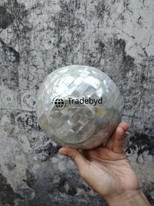 Bol artisanal fait main style ange, incrustation MOP de qualité supérieure, décoration élégante pour salle à manger Tradebyd - Product Image 6