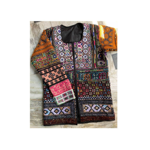 Handmade Ethnic Tribal Embroidered Jacket Boho Mirror Work Vintage Banjara Jacket Women Stylish Wear - Product Image 1