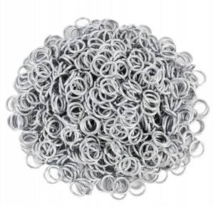 Anillos de malla de acero dulce de alta calidad para la fabricación de armaduras de malla, recreación medieval, disfraces de Halloween y Navidad - Product Image 1