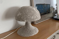 Lampe de table Art Déco en papier mâché écologique, éclairage décoratif fait main pour chambre à coucher, salon et décoration intérieure