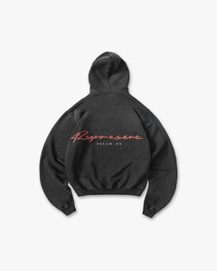 Sudadera con Capucha Gráfica Extra Grande Personalizada OEM para Hombre, de Algodón Grueso, Estilo Vintage Lavado, Streetwear - Product Image 2