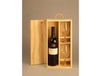 Superbe support moderne en bois d'acacia pour bouteilles de boissons, organisateur de rangement pour vin sur comptoir de cuisine, étagère en bois massif, idéal pour la salle à manger