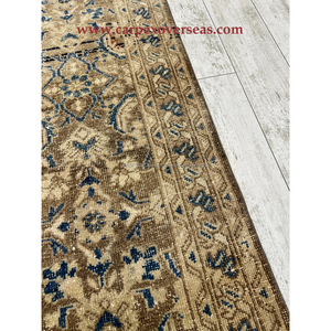 Tapis en laine fait main de bohème turc dernier modèle idéal pour les cadeaux expédition rapide taille personnalisée rembourré et lavable - Product Image 1