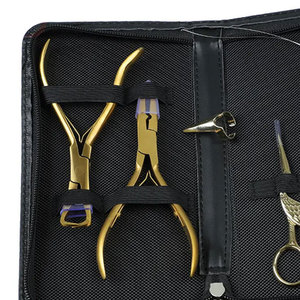 Kit d'extensions de cheveux à micro-perles, ensemble d'outils professionnels pour l'installation d'extensions de cheveux pour coiffeurs, aiguille à boucle réutilisable pour tirer les extensions - Product Image 6