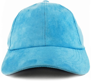 Unisex <b>Plain</b> Suede <b>Baseball</b> <b>Cap</b> with Custom Logo Adjustable Common Fabric Multi Solid Color Wholesale Suede Hats - Product Image 1