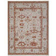 Tapis tissé à la main turc en laine/soie aux motifs floraux modernes, éco-responsable, antidérapant, adapté aux animaux domestiques, usage commercial, 1 pièce