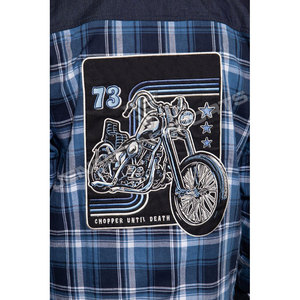 เสื้อเชิ้ตผ้าฝ้ายฟลานเนลคุณภาพพรีเมียมปี 2026 บุด้วยอะรามิด สีแดงสำหรับขี่มอเตอร์ไซค์  บุเต็มตัว ป้องกันการกระแทก อุปกรณ์ป้องกันสำหรับขับขี่มอเตอร์ไซค์ - Product Image 5