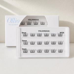 Extensions de cils magnétiques Olrio Ollio Pearl Mascara Kit tout-en-un pour cils volumineux, faux cils magnétiques - Product Image 2