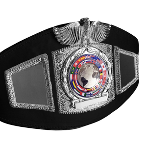 Ceinture de championnat personnalisable avec design de drapeau mondial, article de collection sportive de haute qualité, ceinture de champion de lutte - Product Image 2