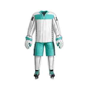 Conjunto de Uniforme de Hockey sobre Hielo para Adultos, Personalizable con Nombre de Equipo, Precio de Fábrica, Servicio OEM, Uniformes al por Mayor - Product Image 4