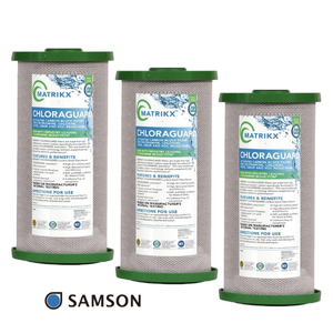 Filtre à eau MATRIKX Carbon Block pour l'élimination des PFAS, normes de contrôle qualité strictes, remplacement de filtre, ajustement universel - Product Image 1
