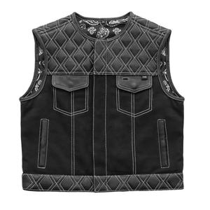 Gilet en cuir unisexe de haute qualité style motard équipement de protection pour moto Style durable équipement de protection pour moto durable - Product Image 1