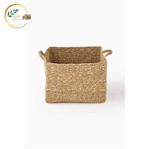 Panier artisanal sur mesure – Organisateur de rangement en jute naturel avec service de marque privée OEM - Product Image 2