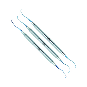 เครื่องมือทันตกรรมสำหรับโรคปริทันต์ รุ่น Professional 7EA Multicolor Scaler Gracey Curette คุณภาพระดับพรีเมียม โดย DADDY D PRO ได้รับมาตรฐาน CE & ISO - Product Image 3