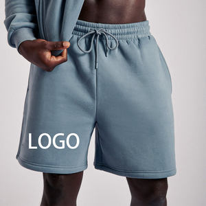 Shorts en coton uni pour homme, doux, confortables, style streetwear moderne, respirants, écologiques, anti-UV, vêtements de fitness SHIFT SPORTS - Product Image 3