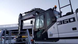 Excavadora Hidráulica de Cadena Hidromek Serie HMK para Minería, Construcción de Carreteras y Obras, con Motor de Alto Rendimiento (Venta al Por Mayor) - Product Image 2