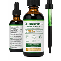 Gotas de Clorofila Líquida de Marca Privada, Alta Potencia para Desintoxicación y Apoyo Energético, Suplemento Vegano a Base de Plantas Sin OMG, OEM/ODM