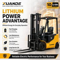 Chariot élévateur électrique contrepoids 2t Chine, chariot élévateur à mât lithium, chariot élévateur électrique d'entrepôt