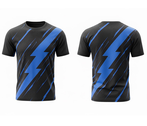เสื้อยืดกีฬาพิมพ์ลายตามสั่งสำหรับงานออกแบบตามสั่ง |   ไซส์ผู้ชาย ผู้หญิง และเยาวชน |   ชุดกีฬาฝึกซ้อมน้ำหนักเบา แห้งเร็ว ขายส่ง - Product Image 5