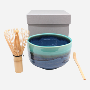 <b>Teacup</b>, Tea Whisk, and Tea Spoon Set - Product Image 1