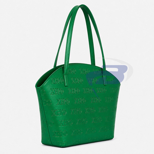 Sac fourre-tout pour femme Chi Eta Phi Sorority en cuir verni brillant gaufré, léger, durable, 10 pouces, brillant et verni, pour usage quotidien - Product Image 2