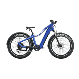 Mountain Bike elettrica Step-Over blu da 26 pollici - Product Image 4
